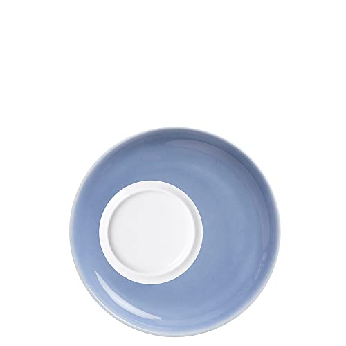 KAHLA Untertasse Five Senses Wildblume - Floraler Unterteller aus modernem Thüringer Porzellan, spülmaschinen- und mikrowellengeeignet - aquarell-blau, 16 cm im Sale