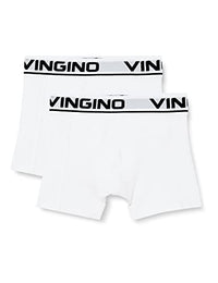 Thumbnail for Vingino Jungen Boys (2-Pack) Boxer Shorts, Real White, 12 Jahre EU im Sale