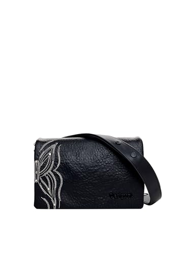 Desigual Women's Accessories PU Hand Bag, Black im Sale