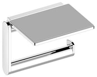 Thumbnail for KEUCO Toilettenpapierhalter aus Metall Hochglanz-verchromt, Ablage, Anti-Rutsch-Einlage, WC-Rollenhalter für Badezimmer und Gäste-WC, Plan im Sale