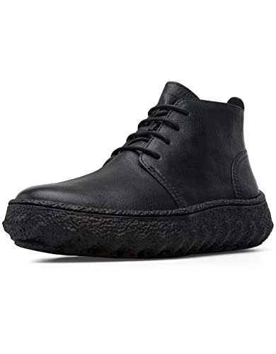 Camper Herren Ground Ankle Boot, Schwarz 001, 45 EU im Sale