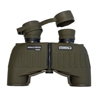 Thumbnail for Binoculars Steiner Military Marine 10 x 25 suitable for eyeglass wearers with bag on sale