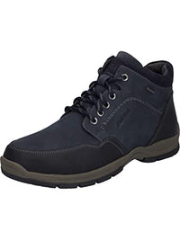 Thumbnail for Josef Seibel Herren Schnürstiefel Lenny 52,Weite K (Extra weit),Wechselfußbett,wasserdicht,uebergangsstiefel,Blau (Ocean-Kombi),44 EU im Sale