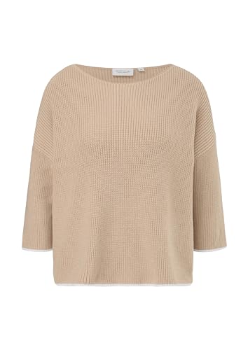 comma knitted sweater with contrast details on sale