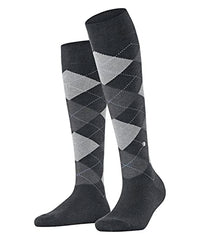 Thumbnail for Burlington Damen Kniestrümpfe Queen W Kh Baumwolle lang gemustert 1 Paar, Grau Rock-Steel 3394, 36-41 im Sale