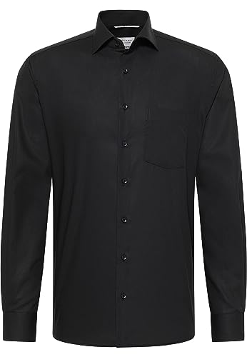 eterna Modern Fit shirt long sleeve breast pocket shark collar white on sale