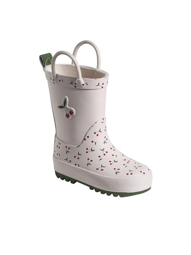 Vertbaudet Baby Gummistiefel mit Anziehtrick rosa bedruckt 19 im Sale