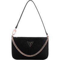 Thumbnail for GUESS Damen Noelle Mini Top Zip Shoulder Handtasche, Nero im Sale
