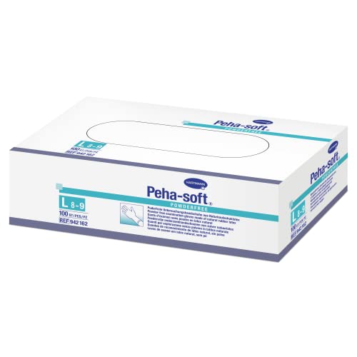 Hartmann Peha-soft latex puderfrei unsteril Untersuchungshandschuhe im Sale
