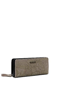 Thumbnail for Desigual Women's Mone_Alpha Maya MAX Bi-Fold Wallet, Black im Sale