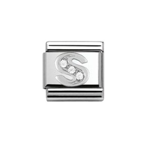 Nomination Composable Damen-Bead Classic Buchstabe Edelstahl (S) 330301/19 im Sale