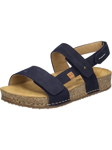 Josef Seibel Damen Riemchensandalen Hannah 02,Weite G (Normal),Sommerschuhe,Freizeitschuhe,offene Schuhe,Strandschuhe,Ocean,38 EU im Sale