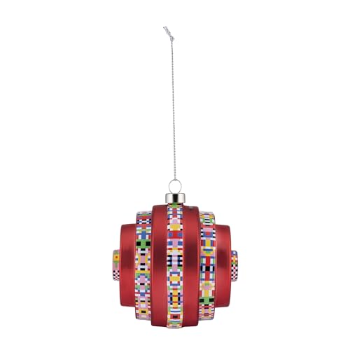 Alessi Arch ESA06 6 - Design Weihnachtsschmuck aus Mundgeblasenem Glas, Handdekoriert im Sale