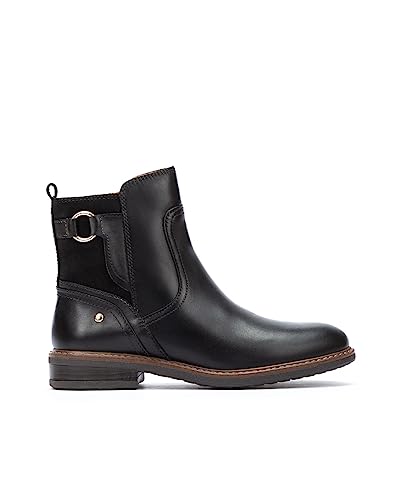 Pikolinos Flache Stiefeletten in Leder ALDAYA für Frauen Farbe Negro im Sale