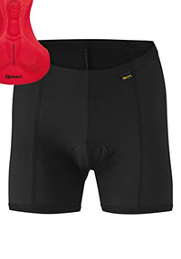 Thumbnail for Gonso Sitivo U W, Damen Fahrradunterhose, Passt unter alle Rad-Shorts, Tights mit Sitivo Red Sitzpolster mit Poron-Elementen, Enganliegende Passform, Schwarz/Rot, im Sale