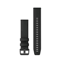 Thumbnail for Garmin Schnellwechsel-Armband, 20mm, Silikon, Schwarz, passend für venu Serie (außer S-Modelle), Forerunner 55/245/645, Approach S12/S40/S42, vivoactive 3/4, vivomove 3/HR/Luxe/Style, D2 Air/Air X10 im Sale