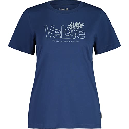 Maloja Women's Margam T-Shirt, Midnight Blue, on Sale