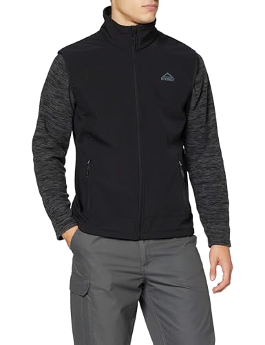 McKINLEY Men's Lusaka Vest, Black, EU on Sale