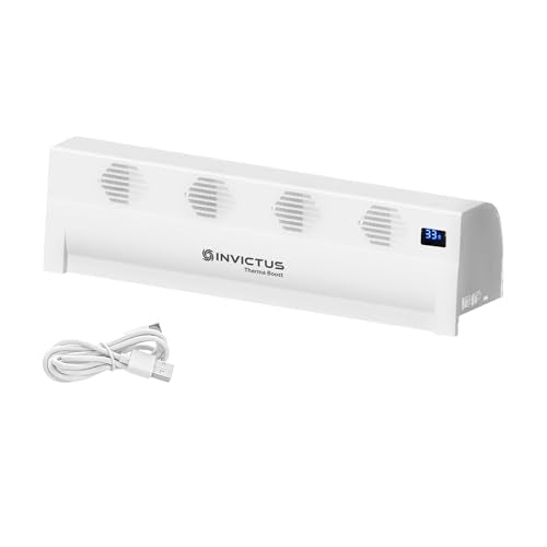 Genius Invictus Therma Boost Max Heizverstärker 2 Modi Display, Kabellos, Wärme Verteilung Sparen von Energie Heizkosten- Heizkörper Ventilator Heizungsaufsatz einfache Installation effizient heizen im Sale
