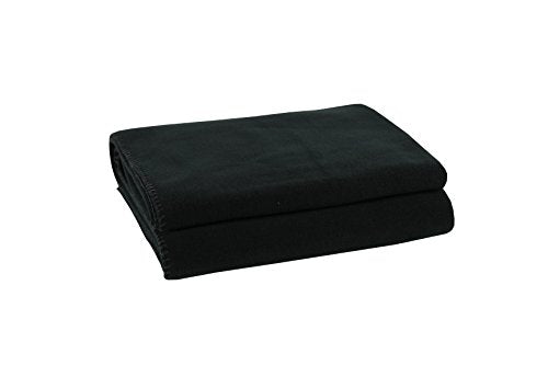Zoeppritz Fleecedecke, weich 160 x 200 cm schwarz 980 im Sale