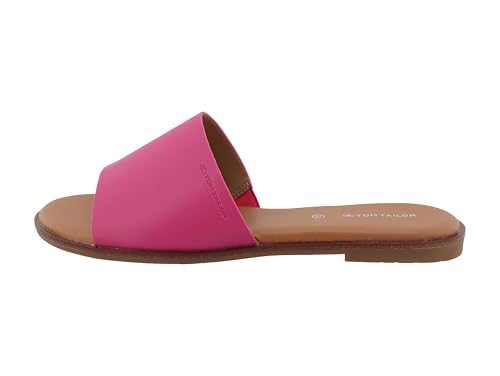 Tom Tailor Damen 5390390023 Slipper, dkpink, EU im Sale
