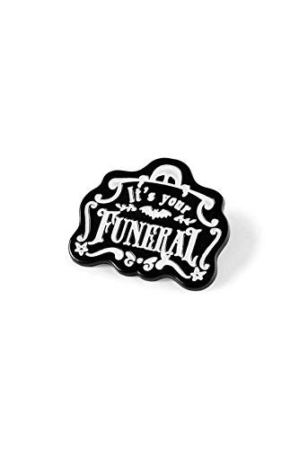 Killstar Anstecknadel - Funeral Enamel Pin im Sale