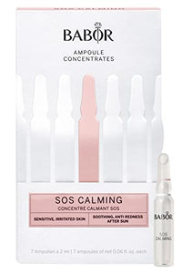 Thumbnail for BABOR SOS Calming, Serum Ampoules for the Face, With Aloe Vera and Panthenol for instantly soothed skin, Ampoule Concentrates, 7 x 2 ml on Sale