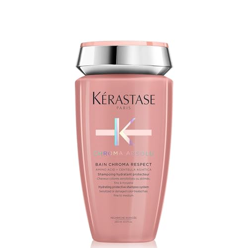Kérastase Pflegendes Shampoo für geschädigtes und coloriertes Haar, Für mehr Glanz und Geschmeidigkeit, Bain Chroma Respect, Chroma Absolu, 250 ml im Sale