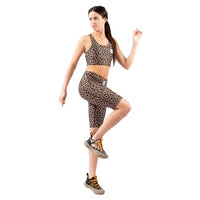 Thumbnail for EIVY Damen Venture Biker Shorts, Leopard, Small