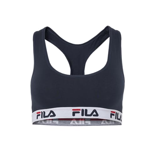FILA women's fu6042 dames bra, blue, EU on sale