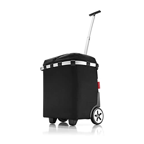 reisenthel carrycruiser iso in black – Portable and lockable shopping trolley with cooling function, sturdy aluminum frame, shoulder strap, and removable mesh inner pocket on sale
