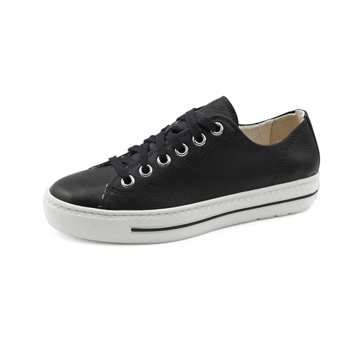 Paul Green Damen, Frauen Low-Top Sneaker,Halbschuhe,straßenschuhe,Strassenschuhe,Sportschuhe,Freizeitschuhe,Turnschuhe,Schwarz (JA),37.5 EU / 4.5 UK im Sale