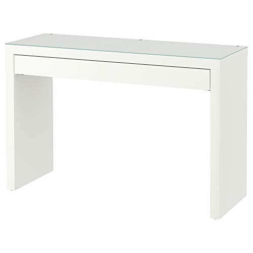 IKEA Malm dressing table white with glass top 120 x 41 x 78 cm on sale