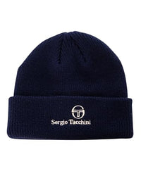 Thumbnail for Sergio Tacchini Kairee Unisex Ribbed Cuff Beanie with Sergio Logo on Sale