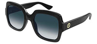 Thumbnail for GUCCI Womens GG1337S Sunglasses, Black-Black-Grey, 54 im Sale