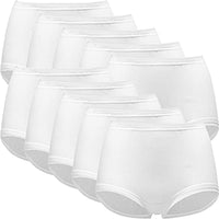 Thumbnail for SCHÖLLER Erwin Müller Damen-Taillenslip 10er-Pack Feinripp weiß im Sale