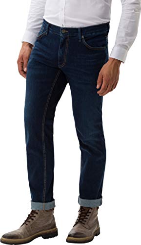 BRAX Herren Slim Fit Jeans Hose Style Chuck Hi-Flex Stretch Baumwolle, STONE BLUE USED, 34W / 32 im Sale