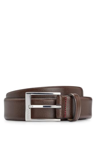 HUGO men's Gellot_sz35 belt, brown (dark brown 202), 95 EU on sale