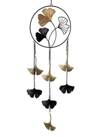 Thumbnail for formano Deko Fensterhänger Girlande Ginko 60 cm Metall Mobile Fenster Dekoration Schwarzgold Ginkgo Blatt Motiv | Geschenkidee Hängedeko Wohnaccessoire im Sale