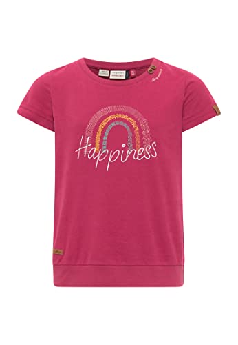 Ragwear Mädchen T-Shirt Rainba Rainbow Kurzarm Shirt mit Print Top Rundhals im Sale