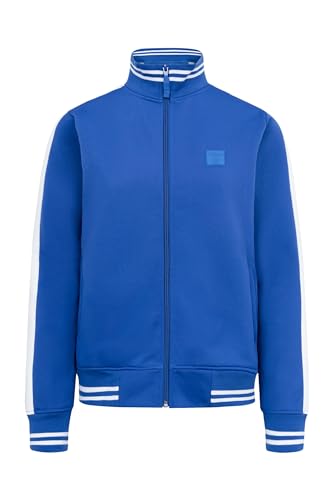 derbe Trainer Sweatjacke DRB Damen Blau M | Jacke | Hamburg | Reißverschluss