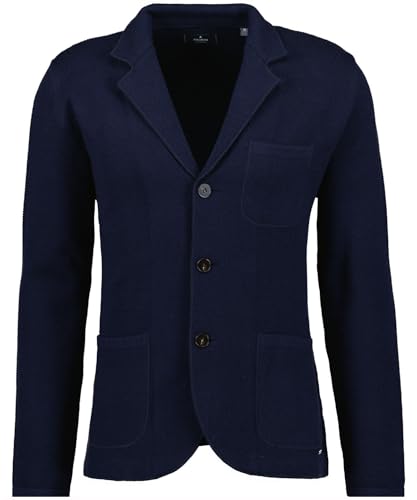 RAGMAN Herren Strick-Blazer Merino-Wolle , Marine-070 im Sale