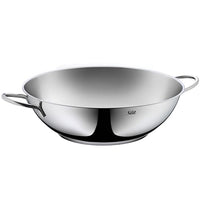 Thumbnail for Silit Wok 32 cm, wok pan induction, stainless steel uncoated, wok stainless steel, dishwasher safe on sale