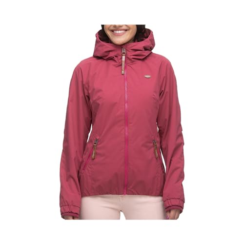 Ragwear DIZZIE women's jacket, winter jacket with hood, water-repellent, comfortable, red, on sale