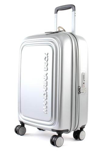 Mandarina Duck LOGODUCK + Trolley Cabin EXP Silver (Silber) 35 x 55 x 23/26 (BxHxB) im Sale