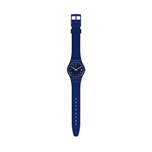 Swatch Damen Analog Quarz Uhr mit Silicone Armband GN416 im Sale
