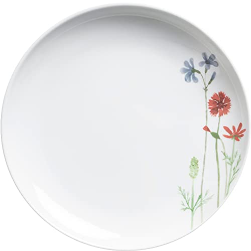 KAHLA Five Senses Wildblume Frühstücksteller 22 cm | floraler Vorspeisenteller aus Porzellan rot/gelb im Sale