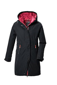 Thumbnail for killtec Mädchen Funktionsjacke/Outdoorjacke mit Kapuze KOW 360 GRLS PRK, schwarz, 152, 42149-000 im Sale