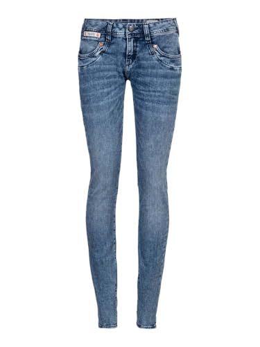 Herrlicher Piper Slim REUSED Denim royal Navy 5650-RD100-893 W27 L30 im Sale