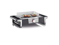 Thumbnail for SEVERIN SENOA BOOST electric grill for indoors and outdoors, table grill with quick start up to 500 °C, balcony grill with SafeTouch surface, stainless steel/black, PG 8113 on sale